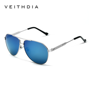 Gafas de Sol de Aviador para Hombre Veithdia, Polarizadas UV400, Lentes TAC, Montura Metálica, Protección Solar para Conducir y Viajar - Product Image 3