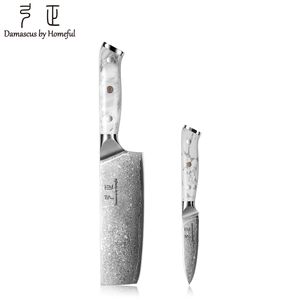 <span class=keywords><strong>Cuchillos</strong></span> de Cocina de Alta Calidad, Cuchillo de Chef de Acero Damasco de 67 Capas, Cuchillo Japonés de Acero Damasco - Product Image 6