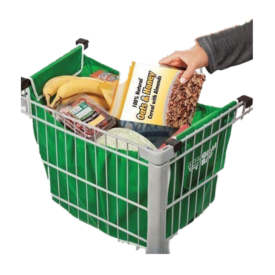 Eco-friendly Recycle Shopping Cart Bag Supermarket Trolley