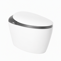 Vente en gros OEM/ODM de WC intelligent moderne avec bidet intégré, siège chauffant et double chasse d'eau