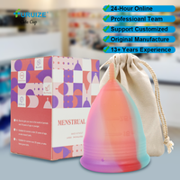 Coupe menstruelle Furuize en silicone médical souple à 100 %, anti-fuite, écologique, pour les règles