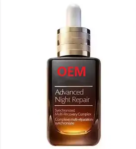 Advanced Night Repair Synchronized Recovery Complex Serum Liquid Amazing Face Anti Aging Skin Lightening Female White 100 PCS