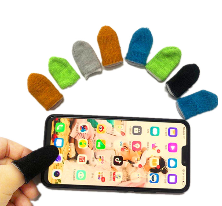 Для мобильных игр, защита от пота, кончики пальцев смартфона, сенсорный экран, наконечники для пальцев, качающийся рукав для геймпада, аксессуары