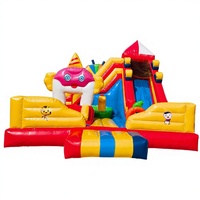 Château gonflable pour enfants durable et sûr pour les jeux en plein air, les fêtes et les activités de divertissement familial