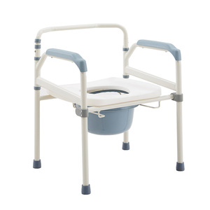 Silla de Inodoro KJT741 con Altura Ajustable, Antideslizante, con Pasamanos para Ancianos, Discapacitados y Mujeres Embarazadas - Product Image 3