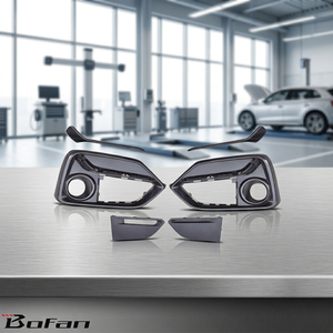 Couverture de phare antibrouillard avant de pare-chocs de voiture en matériau ABS PP de Style SI pour <span class=keywords><strong>HONDA</strong></span> <span class=keywords><strong>CIVIC</strong></span> <span class=keywords><strong>2020</strong></span>-2016 2022 - Product Image 4