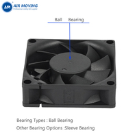 Ventilateur axial de refroidissement DC 7020 12V 24V AM7020H12B 7CM pour robots de nettoyage/panneaux de commande personnalisables