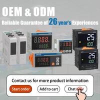 CNTD CME4-4S2R Four Channel Modular Digital Temperature Control Instrument AC100-240V 50Hz Solid State SSR OEM/ODM Plastic