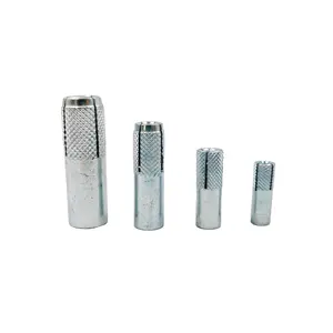 Drop in Expansion Anchor Factory Threaded Rod concrete zinc plated Knurled anchor bolt masonry drop-in anchor for Construction