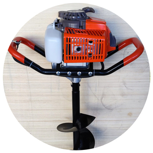 Hotoka เครื่องขุดหลุมปลูกต้นไม้เครื่องขุดหลุมขุดดินเจาะ2จังหวะเบนซิน68cc น้ำมัน - Product Image 1