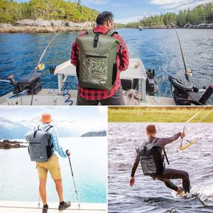 Free Sample Custom Hot Selling <b>Roll</b> <b>Top</b> Closure <b>Backpack</b> Large Capacity Dry <b>Backpack</b> For Outdoor - Product Image 5