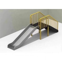 Toboggan en spirale extérieur moderne en acier inoxydable facile à nettoyer avec garantie de 5 ans pour les aires de jeux pour enfants, les appartements et la cuisine