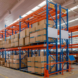 Prateleiras de Armazenamento Industriais Ajustáveis de 5 Camadas, Estrutura de Aço Durável com Revestimento em Pó, <span class=keywords><strong>Rack</strong></span> de Palete Sem Parafuso para Oficina e Garagem - Product Image 3