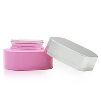 Pots cosmétiques de luxe avec spatule cuillère en verre dépoli 20g 30g 50g emballage pour crème lotion motif bouchon en plastique Al Por Mayor