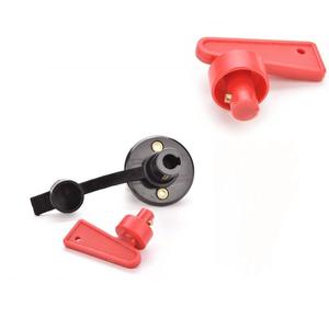 Car Battery Rotary Power Cut Off <b>Switch</b> 12 V Plastic With Key For Vehicle Use - Product Image 4