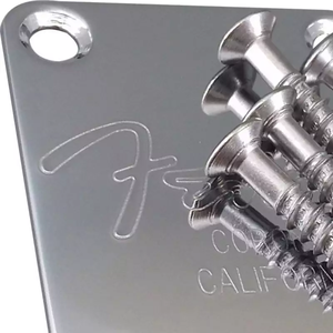 Placa de Acero para Reforzar la Conexión del Mástil de Guitarra Eléctrica y <span class=keywords><strong>Bajo</strong></span>, con Tornillos - Product Image 4