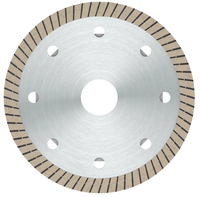 Disque de coupe diamanté industriel professionnel pour carrelage, lame de scie circulaire à pressage à chaud à bord continu pour petites meuleuses d'angle