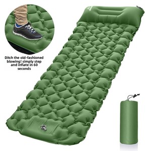 <span class=keywords><strong>Colchoneta</strong></span> de Camping Chunya de Tela Compuesta con Bomba de Pie, Ligera, Portátil, Resistente a la Humedad, para Exteriores, Personalizable - Product Image 4