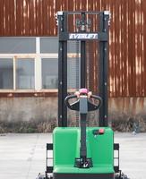 Empileur électrique Everlift avec pieds de bride pour palette à double pont
