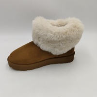 Chaussures d'hiver pour femmes, bottes personnalisées OEM et ODM, semelle plateforme en fausse fourrure, antidérapantes, chaudes et thermiques