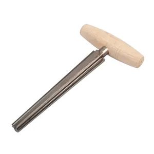 Escariador Recto para Orificio de Perno de <span class=keywords><strong>Violonchelo</strong></span>, Cónico 1:17, Mango de Madera, Herramienta de Luthier para Fabricantes de Violonchelos - Product Image 1