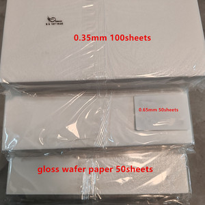 วัสดุตกแต่งเบเกอรี่ กระดาษเวเฟอร์ แป้ง<span class=keywords><strong>มันฝรั่ง</strong></span>แข็ง ขนาด A4 สำหรับตกแต่งเค้กงานแต่งงานและคริสต์มาส - Product Image 4