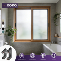 EOKO - Ventana Corredera de Aluminio para Baño con Vidrio Low-E, Certificación CE, para Proyectos de Ingeniería y Construcción, Venta al Por Mayor