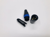Connecteur Adaptateur de Câble DMX Professionnel Prise Audio HIFI pour Microphone Table de Mixage Fiche Mâle XLR 3 Broches Cuivre OFC Plaqué Or