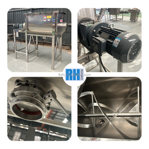 Miscelatore a Nastro Orizzontale 200L 500L 1000L 2000L per Polveri Secche, Detersivi, Sapone da Bucato, Miscelazione Industriale - Product Image 3