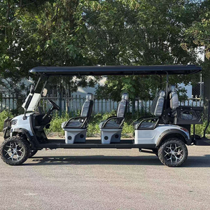 Voiturette de club de chasse 8 places avec moteur AC puissant, contrôleur et batterie au lithium, type scooter, avec Curtis Carro De Golf - Product Image 5