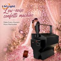 Machine à confettis suspendue DMX/télécommandée LM Factory pour mariage, fête, spectacle DJ, machine à confettis électrique