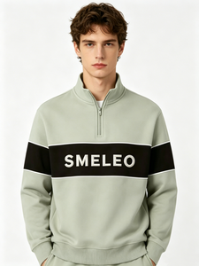 Sudadera Deportiva con Estampado Gráfico de Bloques de Color para Golf, Personalizada, de Alta Calidad, para Hombre, Otoño Invierno, Ropa Informal para Salidas - Product Image 4