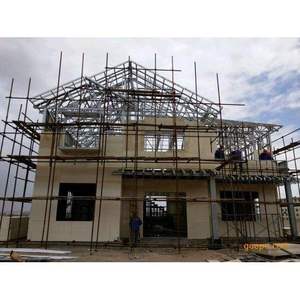 Villa de estructura de acero ligero de diseño tradicional para casas rurales de autoconstrucción - Product Image 2