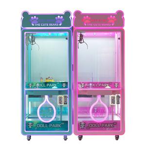 Máquina Expendedora de muñecas personalizadas, juego de Arcade transparente, grúa operada por monedas, Mini máquina de garra de juguete - Product Image 3