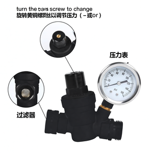 Régulateur de pression d'eau pour camping-car COVNA, fenêtre de 90 jours, en laiton sans plomb, kit de réduction de pression d'eau pour camping-car, caravane - Product Image 3