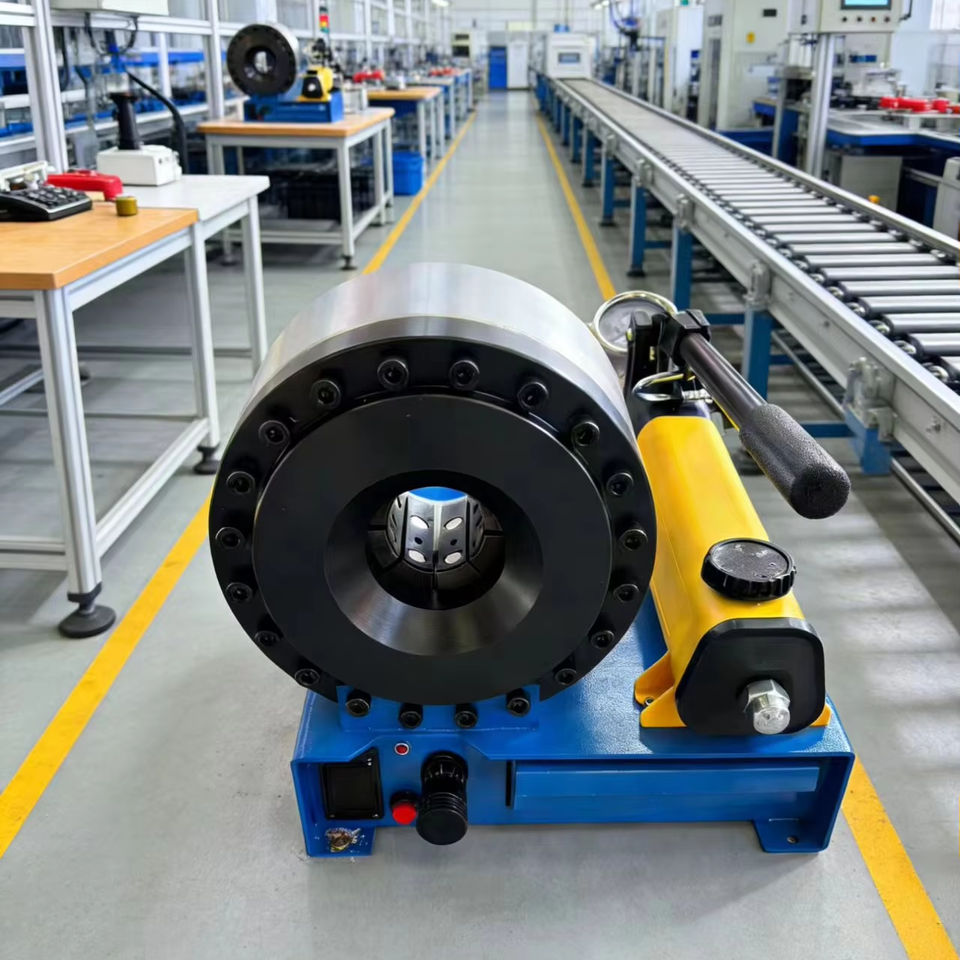 Portable Manual Hydraulic Hose Crimping Machine Crimp 1inch 2layers ...