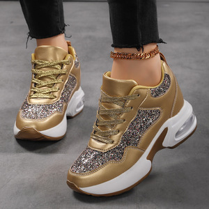 Baskets décontractées pour femmes à semelle épaisse, en maille respirante, à enfiler, légères et durables, chaussures tendance - Product Image 5