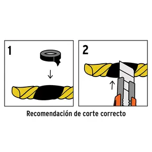 Maître avec 2142 unités Mètre de corde polypropylène jaune 4mm, rouleau 119 m - Product Image 3