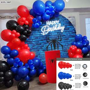 Kit Guirlande de Ballons Spider-Man Bio 2026, 109 Pièces, Super-Héros, Latex Asymétrique Moderne, Marque SHJY, Vente en Gros, Décoration de Fête d'<span class=keywords><strong>Anniversaire</strong></span> - Product Image 3