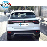 Подержанный Volkswagen Tacqua 2021 года, бензиновый внедорожник VW TACQUA T-Cross с панорамной крышей, кожаными чехлами на сиденья, доступный китайский внедорожник