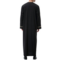 OEM ODM vêtements musulmans pour hommes lin coton durable caftan robe dubaï longue robe vêtements ethniques