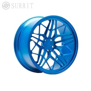 Rines SURRIT de Aleación Negra de 17-21 Pulgadas, 112 120 PCD, Forjados, Multirradio, Profundos, de 40 mm para Autos de Pasajeros, 35 mm para Mercado de Repuestos - Product Image 3