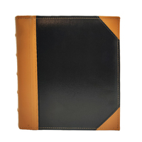 Fertigen Sie hochwertige handgemachte Ring bindung Leder Fotoalbum, Leder Sammlung Buch