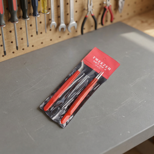 SUNTOOLS/STIPL Ensemble de 2 pinces en acier inoxydable avec manche rouge, outils de fabrication de bijoux pour une manipulation précise en DIY - Product Image 5