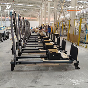 Equipo de Entrenamiento de Yoga de Madera de Arce, Reformer Comercial Profesional BEBO-WM001, Totalmente Equipado con Caja de Salto, Precio al por Mayor - Product Image 1