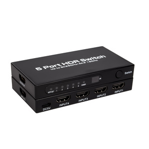 Conmutador <span class=keywords><strong>HDMI</strong></span> <span class=keywords><strong>2.1</strong></span> Hardrock 4x1 con VRR, ALLM, Dolby Vision Atmos, Sonos Arc/eARC, Conmutador <span class=keywords><strong>HDMI</strong></span> para 4 Monitores de Computadora - Product Image 1