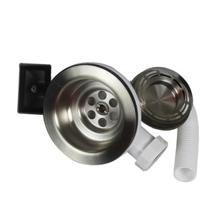 <span class=keywords><strong>TALEA</strong></span> 3 1/2 "panier d'évier de cuisine passoire; Évier de cuisine 3.5" panier passoire déchets avec débordement; Bouchon de vidange d'évier de cuisine - Product Image 2