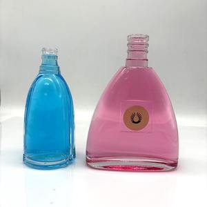 Botella de Vidrio Personalizable de 480 ml Reutilizable con Franjas Laterales, de Grado Alimenticio, para Jugo, Cerveza, Vino, Bebidas, Café Frío - Product Image 3