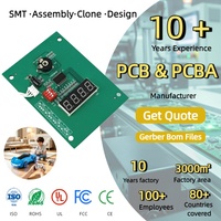 Récepteur de télécommande haute sensibilité 2.4G, contrôleur de vitesse ESC, carte PCB, matériau FR-4, protection du circuit pour les professionnels