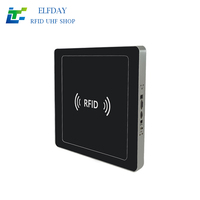 Lector RFID UHF ELFDAY 30dbm USB RS232 RJ54 Impinj, Frecuencia 865~868/902~928mhz, EPC CLASS1G2 ISO18000-6C/6B, ABS, para Punto de Venta